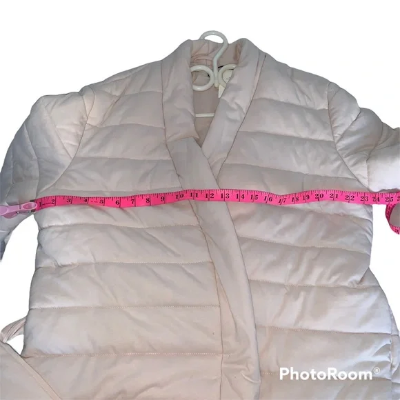 NWT Organic Duvet Robe Love & Lore, Pink Small / Medium - Picture 15 of 17